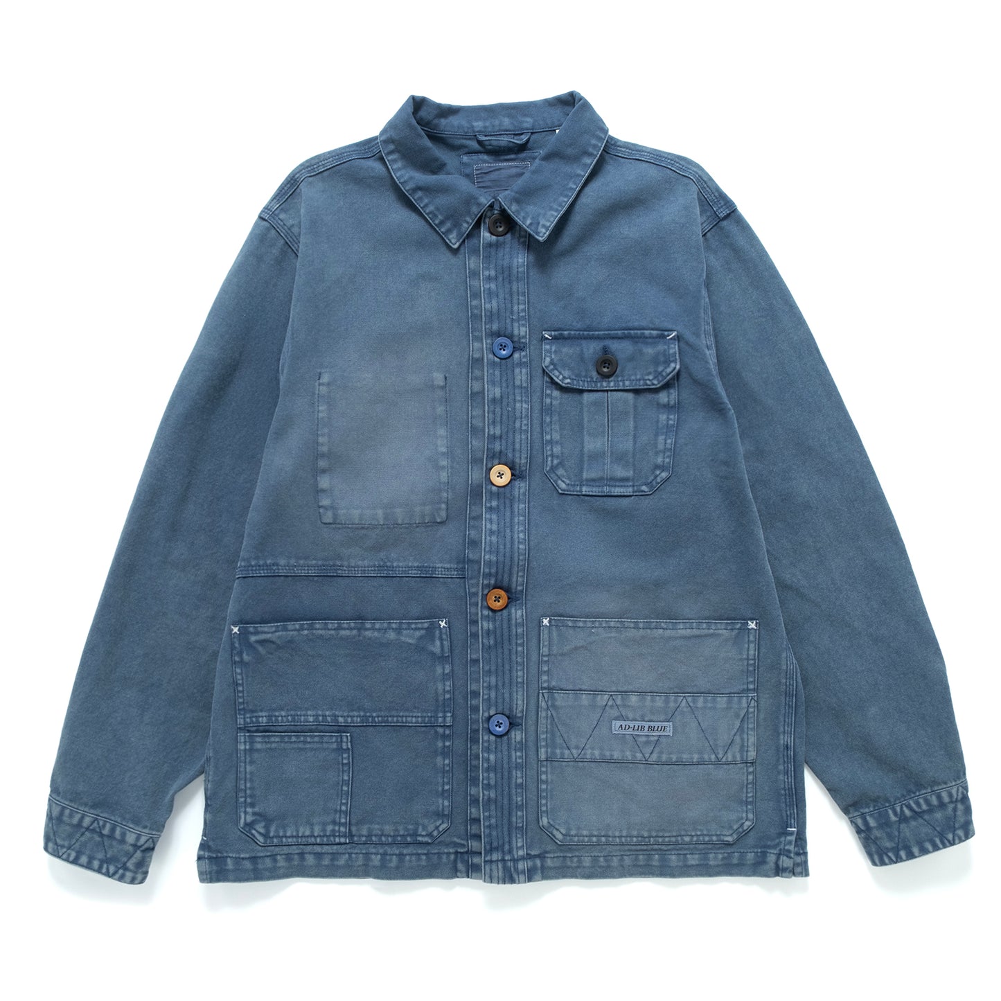 (JK423) Washed Work Jacket