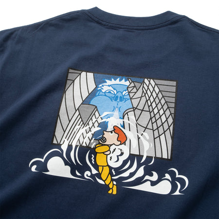 (ZT1784) Catzilla Graphic Long Sleeve Tee