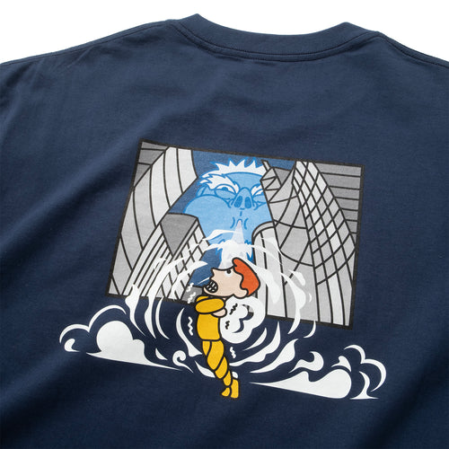 (ZT1806) Mr.Weather Embroidery Graphic Long Sleeve Tee