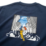 (ZT1806) Mr.Weather Embroidery Graphic Long Sleeve Tee