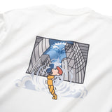 (ZT1806) Mr.Weather Embroidery Graphic Long Sleeve Tee