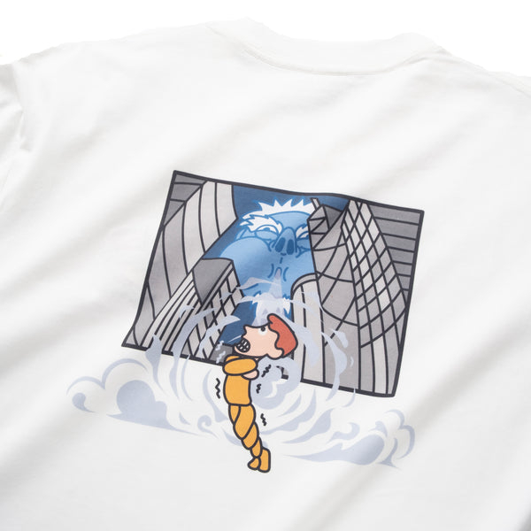 (ZT1806) Mr.Weather Embroidery Graphic Long Sleeve Tee