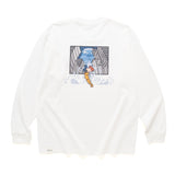 (ZT1806) Mr.Weather Embroidery Graphic Long Sleeve Tee