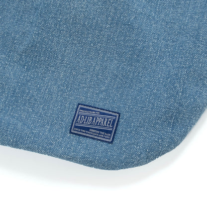 (YB562) Denim Patchwork Shoulder Bag