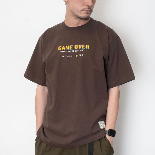 (ZT1275) Game Over Graphic Tee