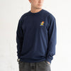 (ZT1806) Mr.Weather Embroidery Graphic Long Sleeve Tee