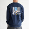 (ZT1806) Mr.Weather Embroidery Graphic Long Sleeve Tee
