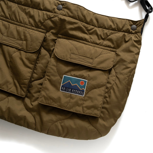 (YB473) Quilted Body Bag