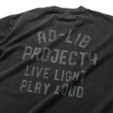 (EX647) Message Washed Long Sleeve Tee