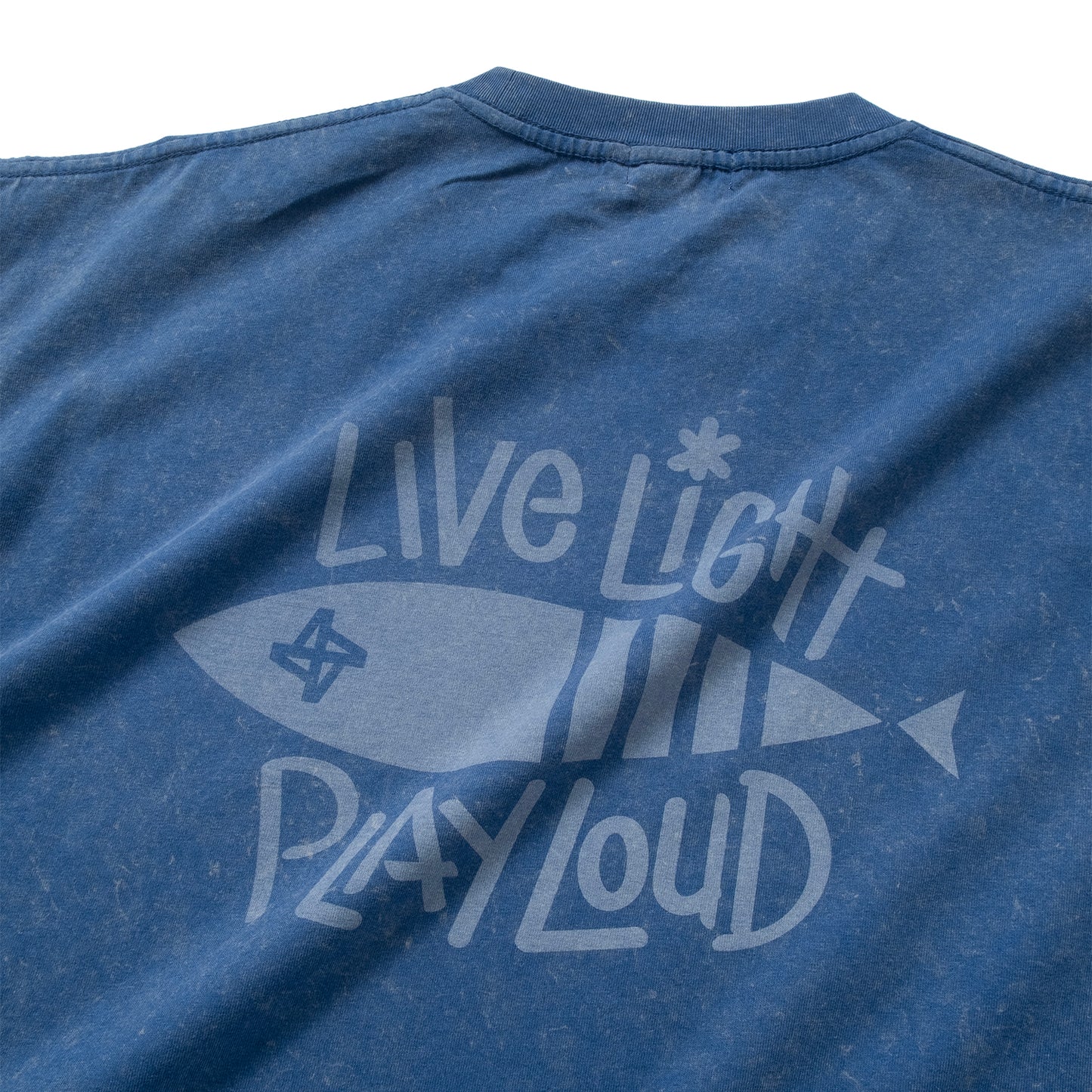 (EX646) Graphic Washed Tee