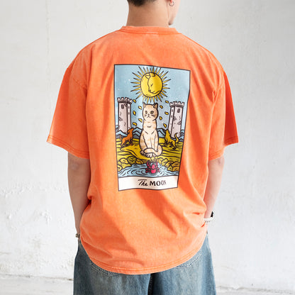 (ZT1975) Catarot V2.3 The Moon Graphic Tee