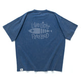 (EX646) Graphic Washed Tee