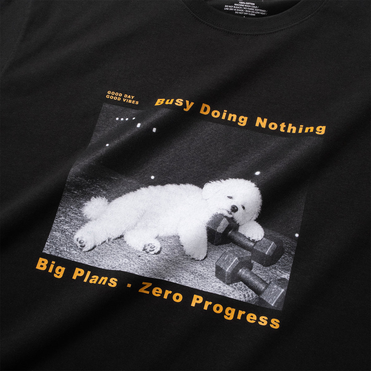 (ZT1978) Zero Progress Dog Photoprint Tee