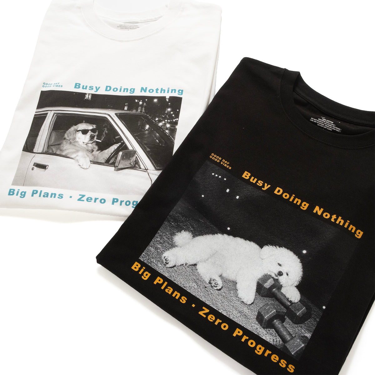 (ZT1978) Zero Progress Dog Photoprint Tee