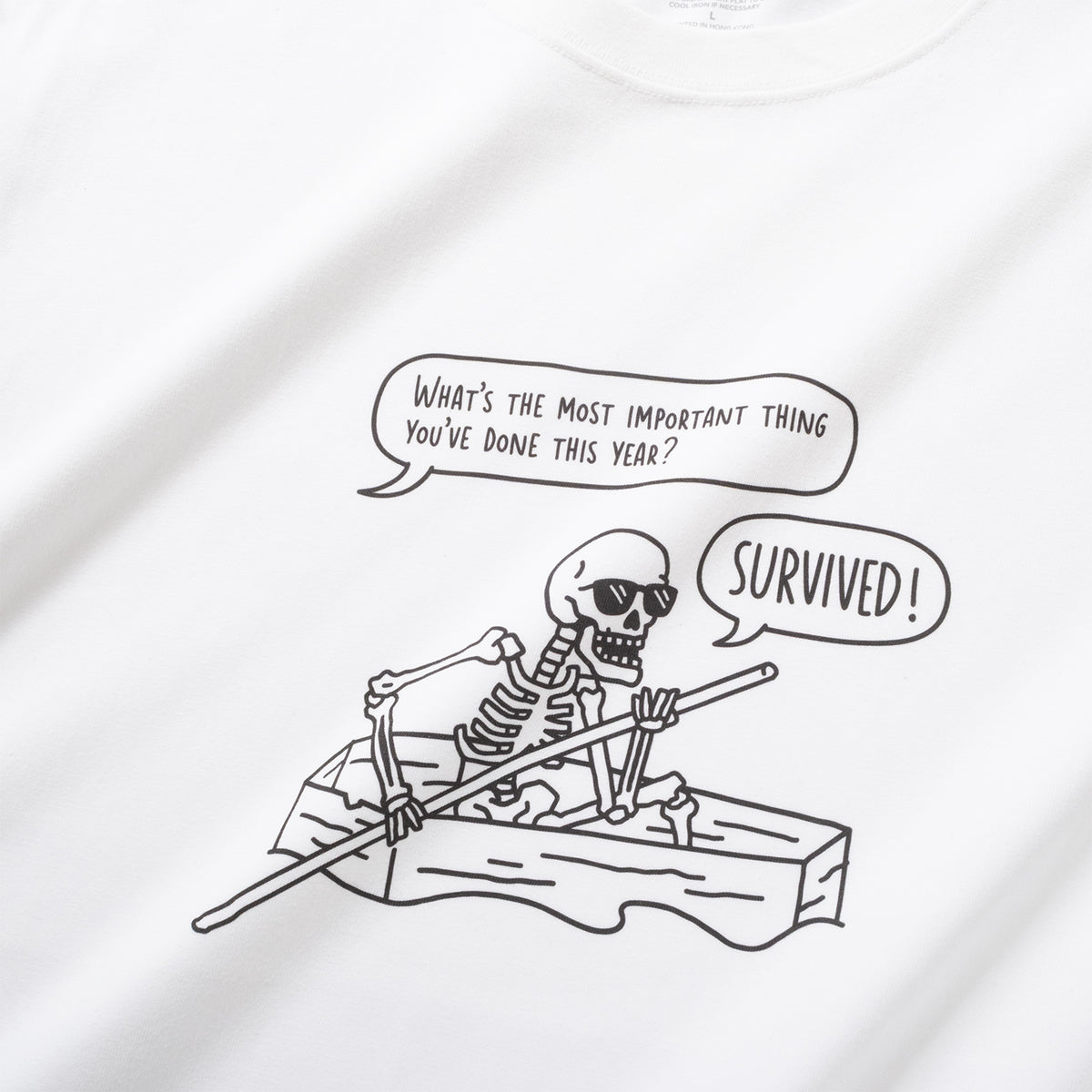 (ZT1980) Survived Graphic Tee