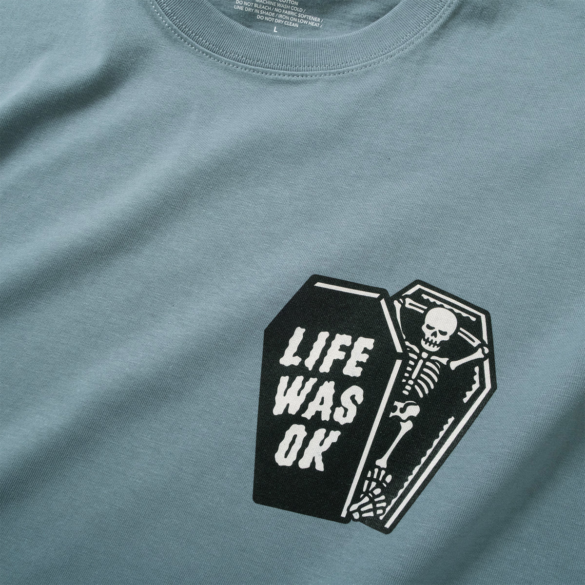 (ZT1979) Life Was Ok Graphic Tee