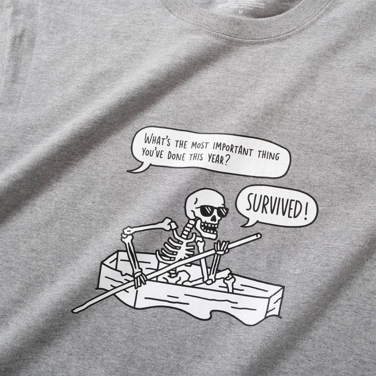 (ZT1980) Survived Graphic Tee