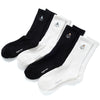 (EX663) Brown Hat Cat Embroidery Socks