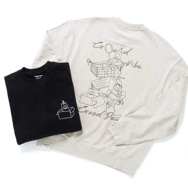 (EX661) Graphic Sweater