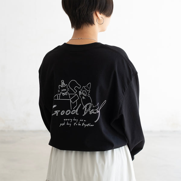 (EX660) Graphic Long Sleeve Tee