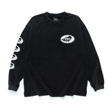 (EX667) KURORYO Graphic Long Sleeve Washed Tee