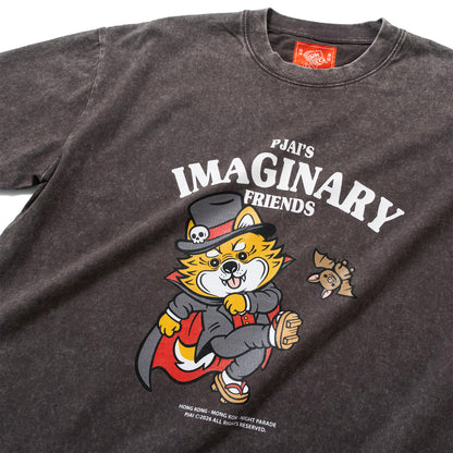 (EX740) Vampire PJai Graphic Washed Tee
