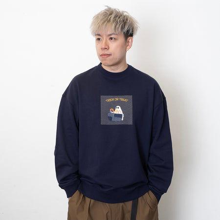 (EX441) Lung Graphic Sweater