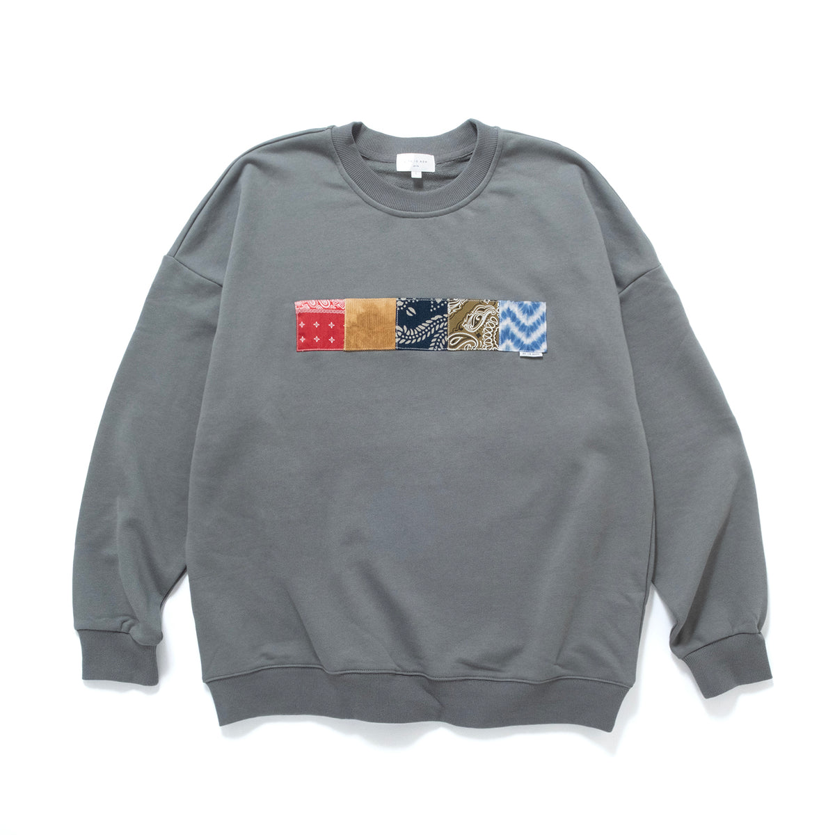 (YW595) Patchwork Sweatshirt