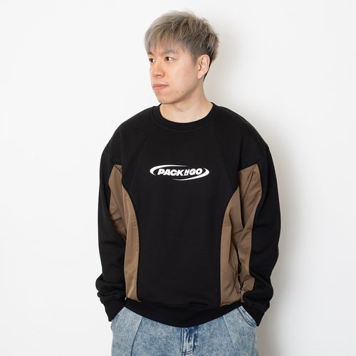 (SW524) 機能拼色衛衣