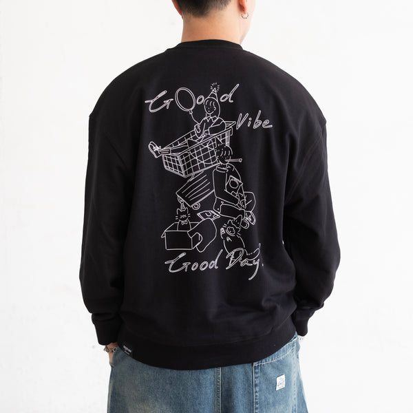 (EX661) Graphic Sweater
