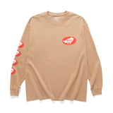 (EX669) KURORYO Red Graphic Long Sleeve Tee