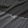 (TP1338) Contrast Cropped Sleeve Tech Tee