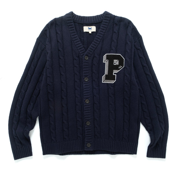 (CD110) 學院風針織冷外套