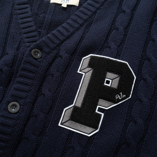 (CD110) 學院風針織冷外套