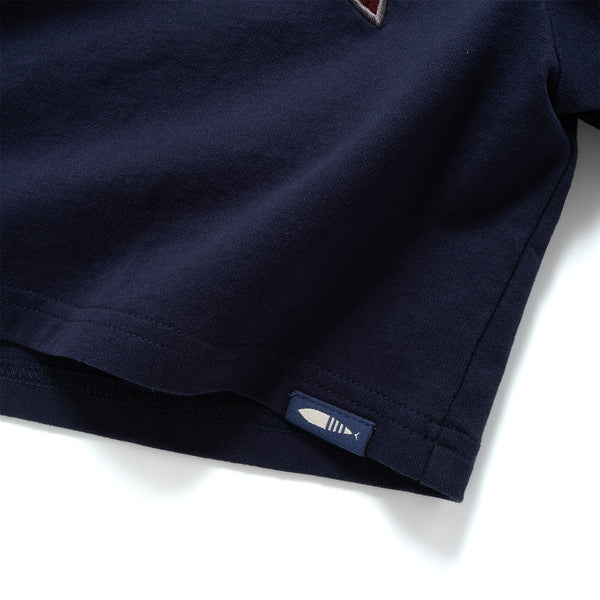 (SW522) 女裝短版拼接衛衣