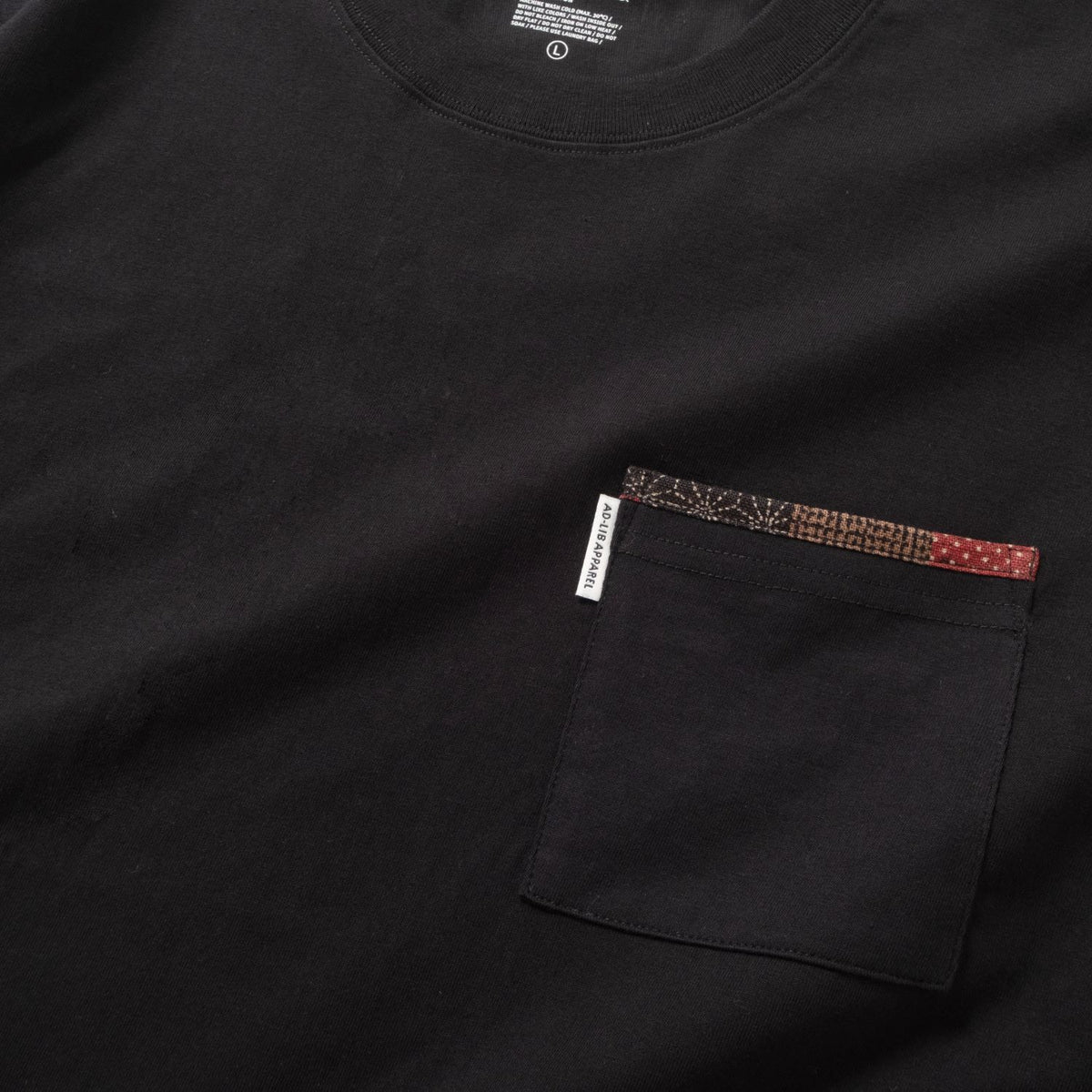 (ZT1982) Pattern Layer Long Sleeve Tee