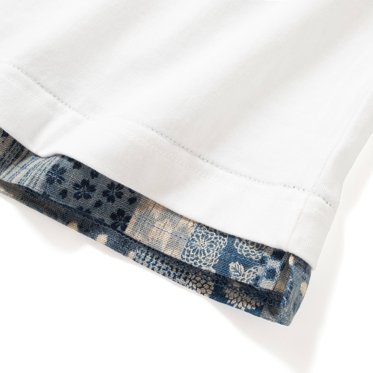 (ZT1982) Pattern Layer Long Sleeve Tee