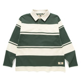 (TP1767) 橫間長袖欖球Polo