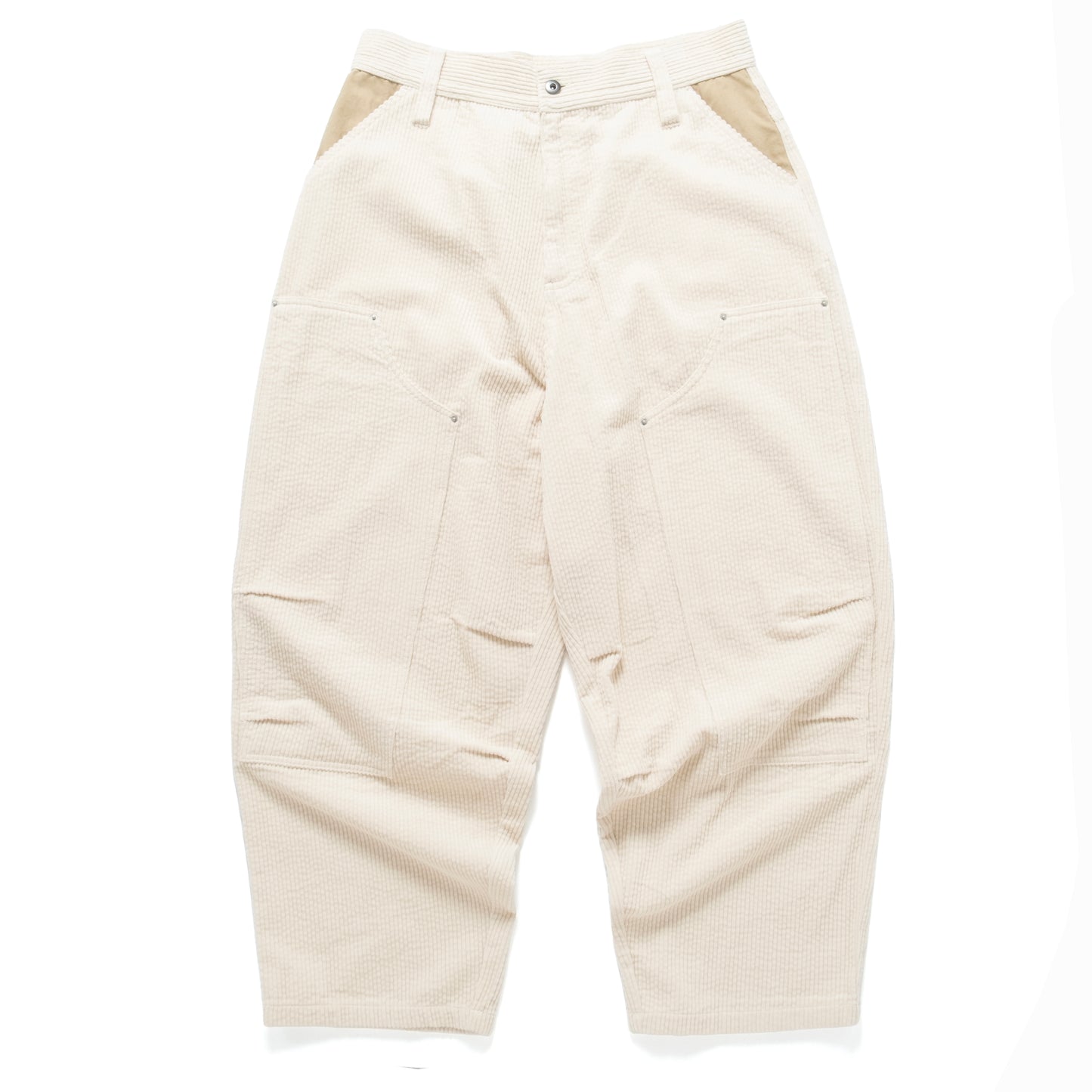(PT425) Washed Corduroy Work Pants