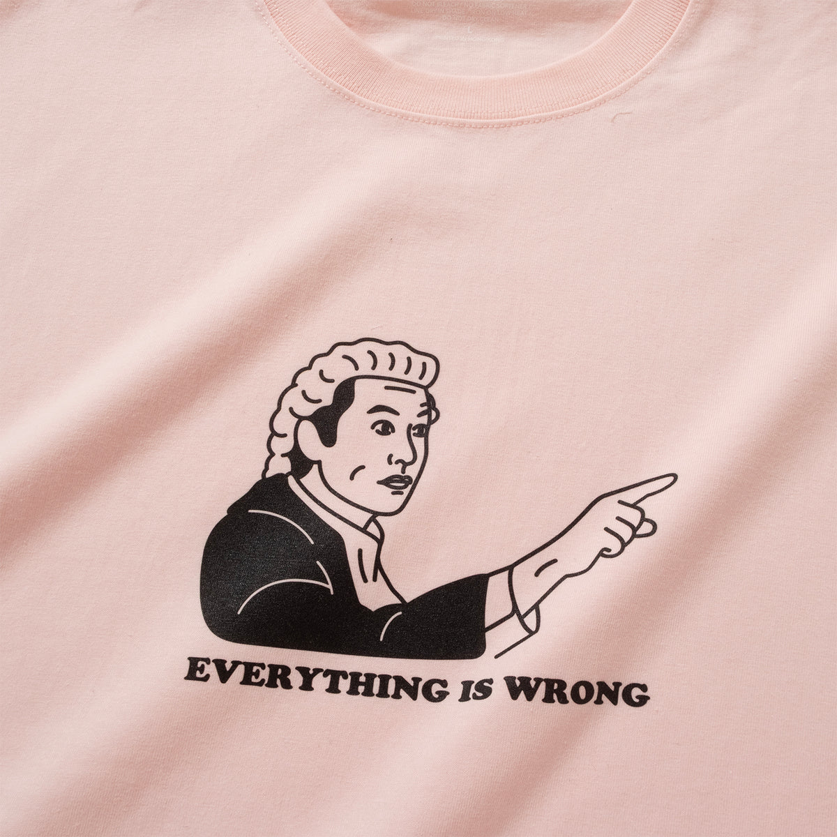 (ZT1986) Everything is Wrong 圖案 Tee