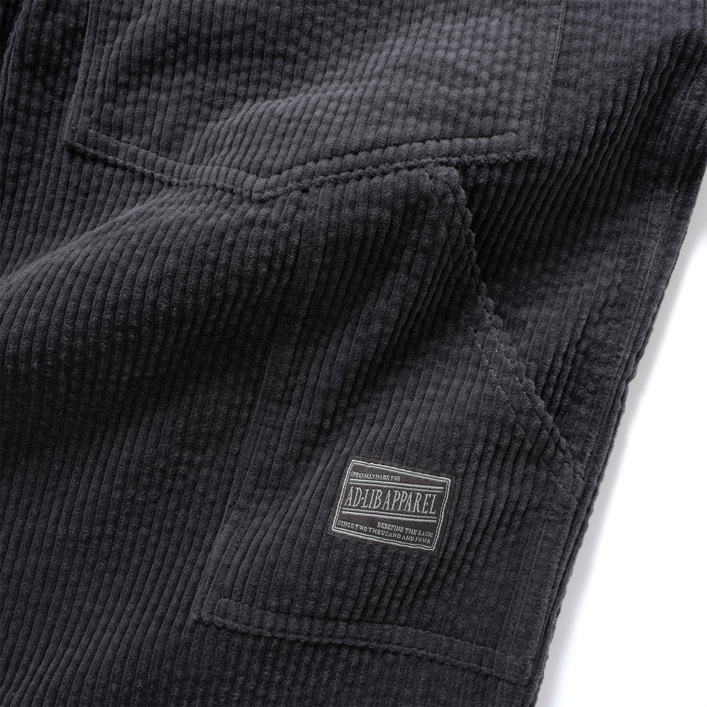 (PT425) Washed Corduroy Work Pants