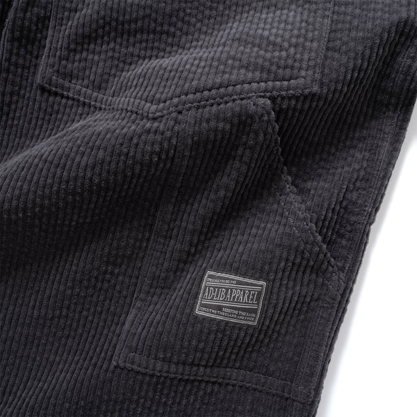 (PT425) 洗水燈芯絨工裝長褲