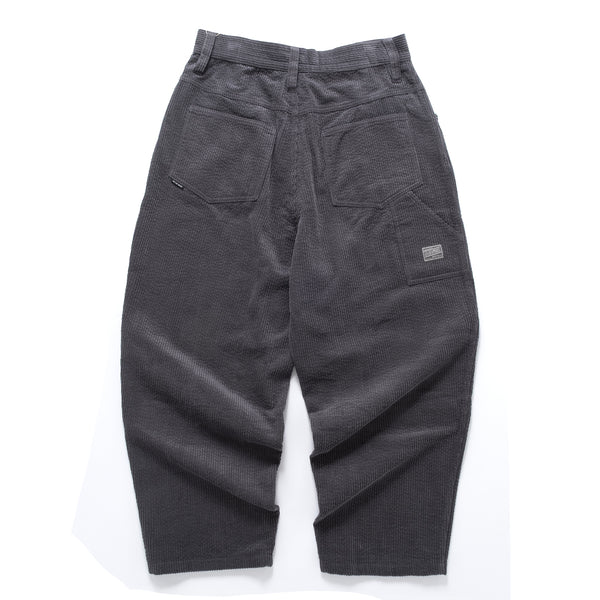 (PT425) 洗水燈芯絨工裝長褲