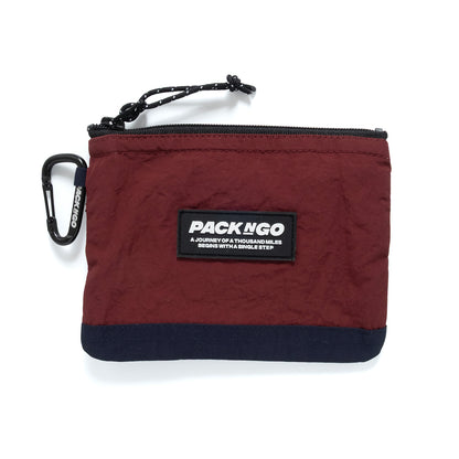 (YB537) Colorblock Coins Wallet