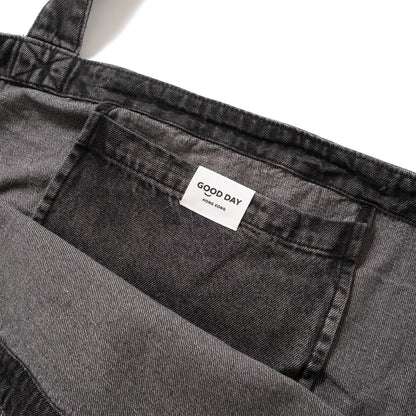 (ZB591) Daruma Washed Tote Bag