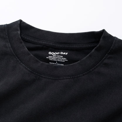 (EX676) Gold Dragon Long Sleeve Washed Tee