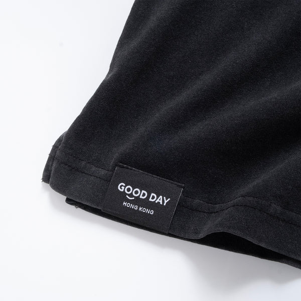 (ZT1817) Roaring Cat Graphic Long Sleeve Washed Tee