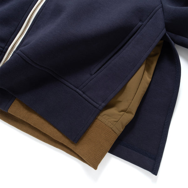 (JK426) 層次有帽外套