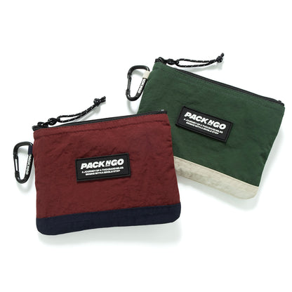 (YB537) Colorblock Coins Wallet