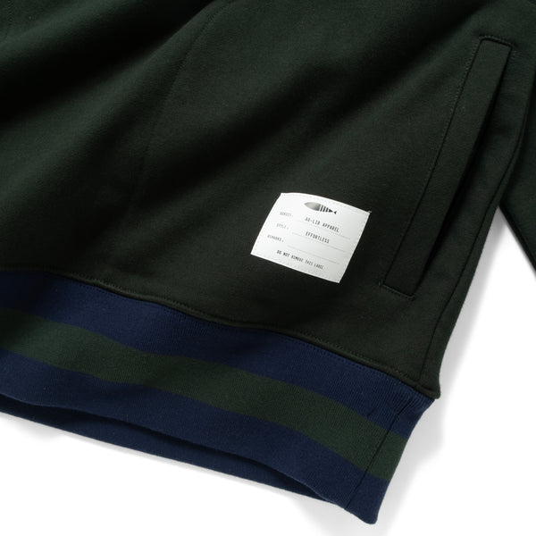 (SW528) 仿兩件恤衫領衛衣